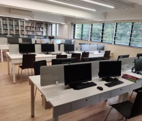 Arya Vidya Mandir School Computer Lab Furniture Mumbai